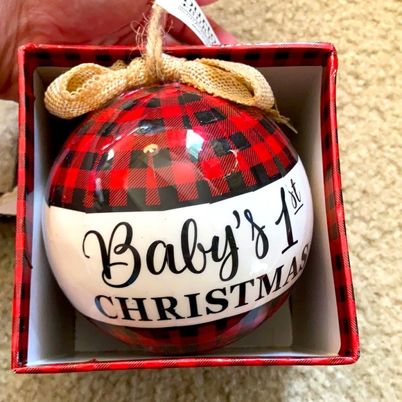 Burton Other - [5 for $20] Baby’s 1st Christmas Ornament